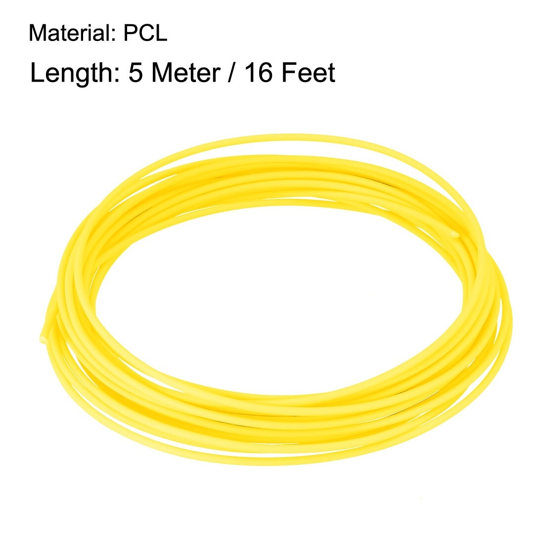 Shop 5 Meter 16 Ft Pcl 3d Pen 3d Printer Filament 1 75 Mm Yellow