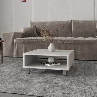 Coffee Table Burley, Living Room, White - Bed Bath & Beyond - 43751384