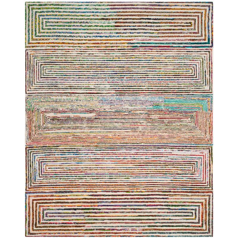 SAFAVIEH Handmade Nantucket Wibke Contemporary Cotton Rug
