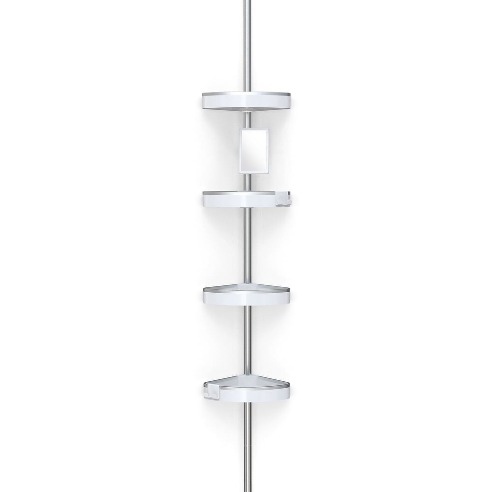 Transolid 34.5-in. Recessed Stainless Steel Shower Storage Pod - 34.5 x  3.75 x 14 - Bed Bath & Beyond - 30878421