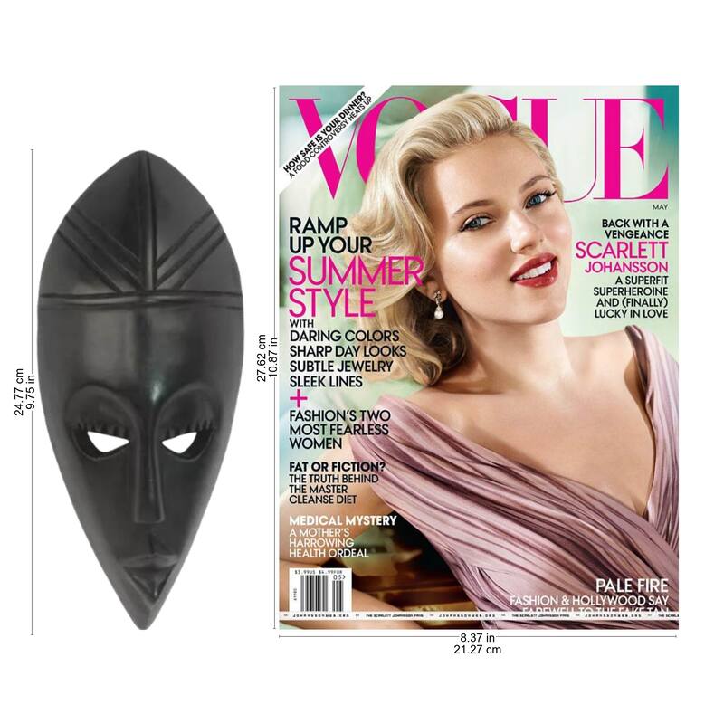 Sese Wood Prudence Ghanaian Mask