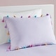 preview thumbnail 30 of 34, Intelligent Design Kids Tanya Tassel Comforter Set with Heart Shaped Throw Pillow