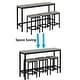 preview thumbnail 9 of 17, 4 piece Dining Table Set Kitchen Set