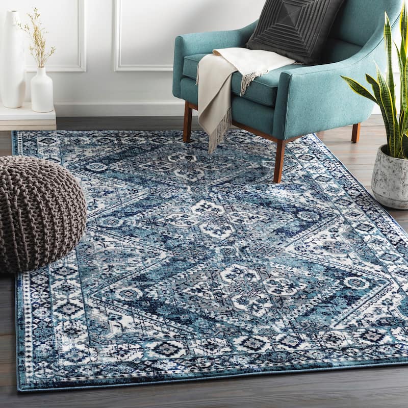Livabliss Arundell Bohemian Medallion Area Rug