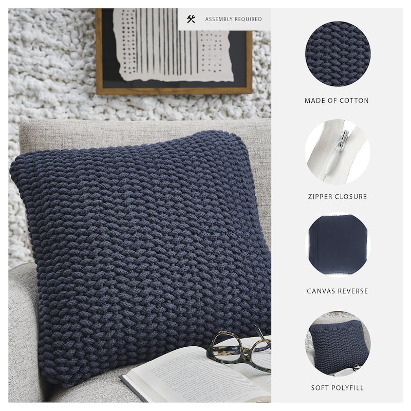 Signature Design by Ashley Renemore Blue Pillow (Set of 4)