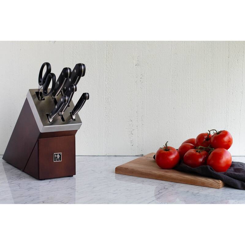 Henckels Classic 7-pc Self-Sharpening Knife Block Set - Black