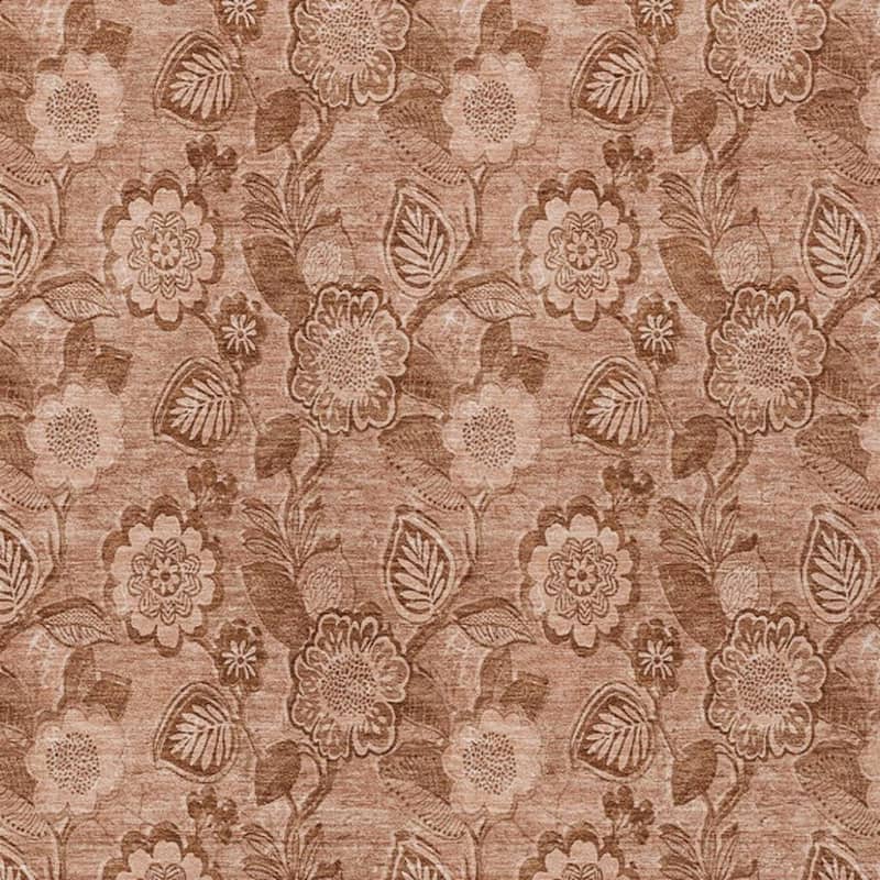 HomeRoots Floral Transitional Rectangle Outdoor Rug