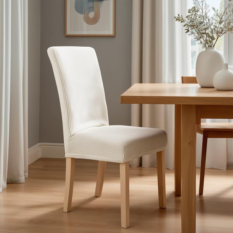 Deconovo Universal Soft Stretch Chair Slipcovers Set of 6