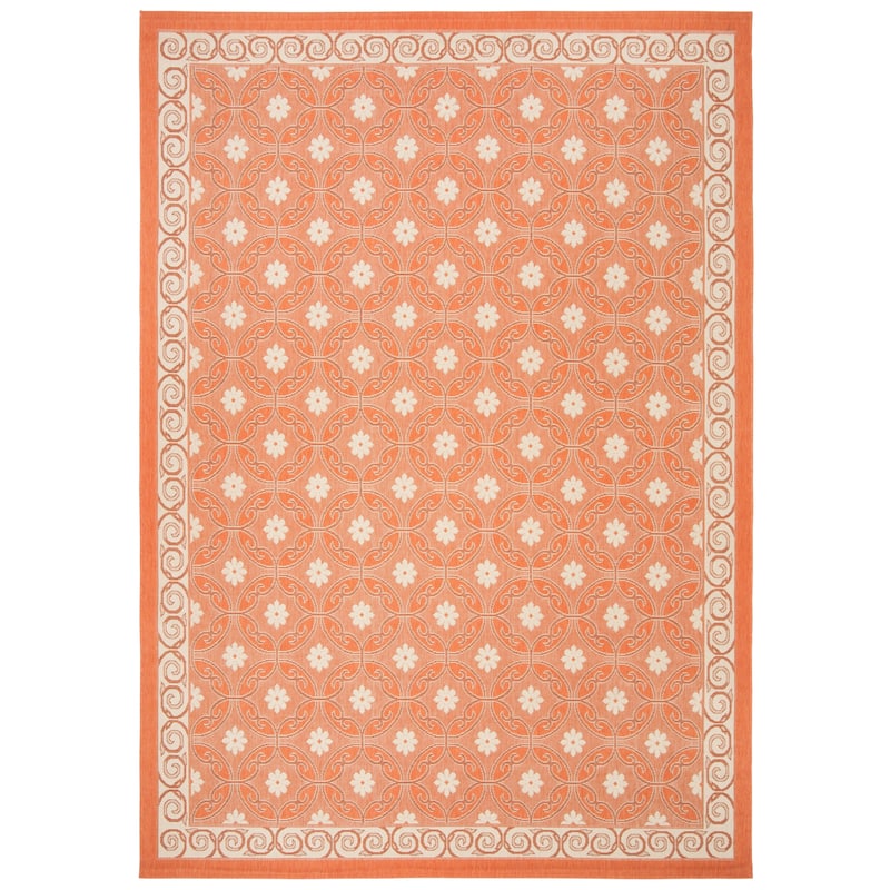 SAFAVIEH Courtyard Vernetta Indoor/ Outdoor Waterproof Patio Backyard Rug