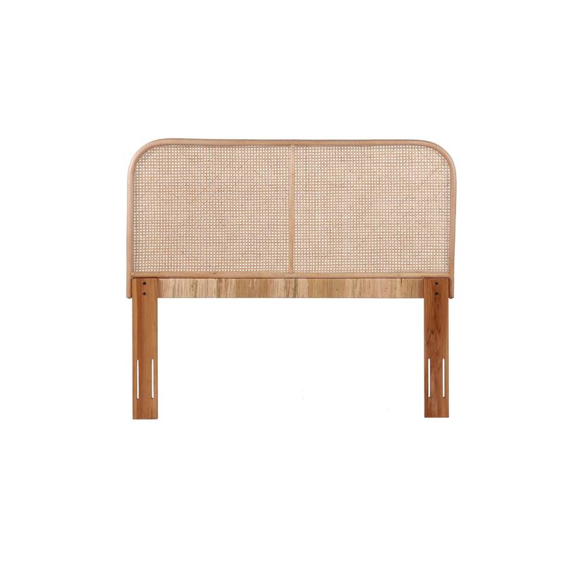 Lombok Cane and Teak Headboard