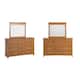 Option Oak Dresser WITH Mirror