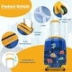 preview thumbnail 8 of 7, 2 Pieces Kids Luggage Set with Backpack and Suitcase for Travel - 20" x 13" x 8.5"(L x W x H)