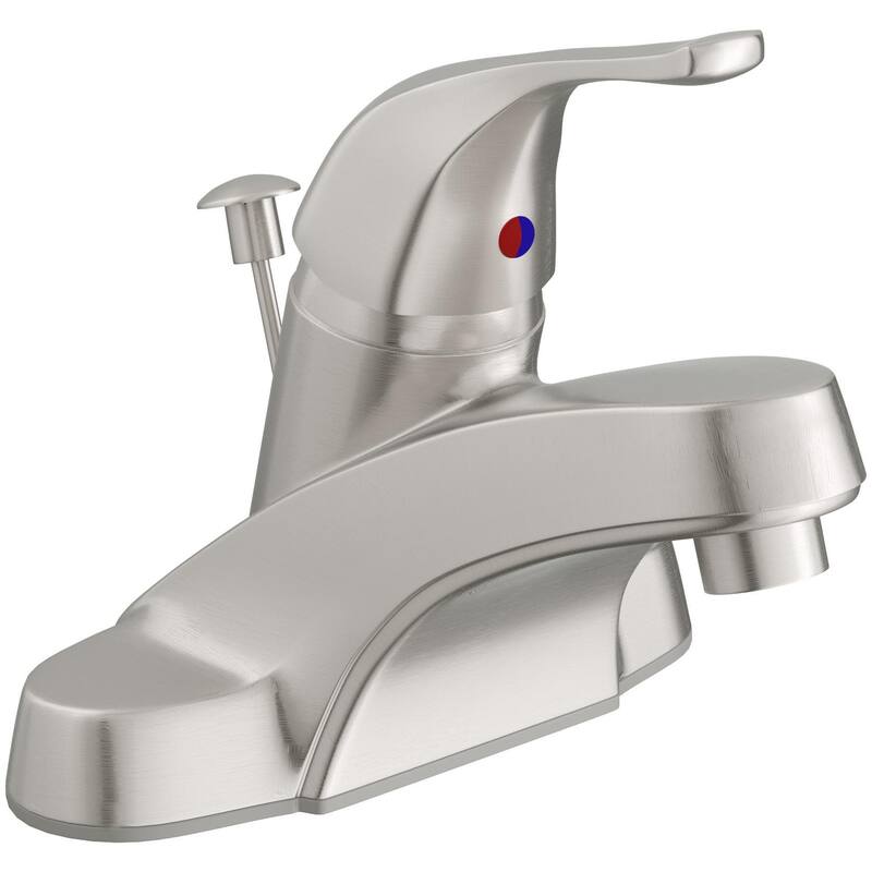 PROFLO PFWSCM1M313 Gustin 1.2 GPM Mini-Widespread Bathroom Faucet with - Brushed Nickel