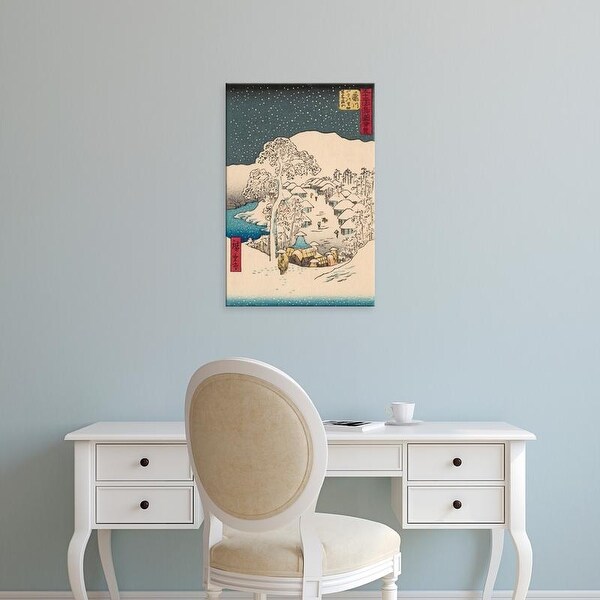 Easy Art Prints Unknown's 'Iconic Japan IX' Premium Canvas Art