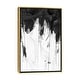 preview thumbnail 7 of 10, iCanvas "Macy" by Alexis Marcou Framed Gold - 26x18