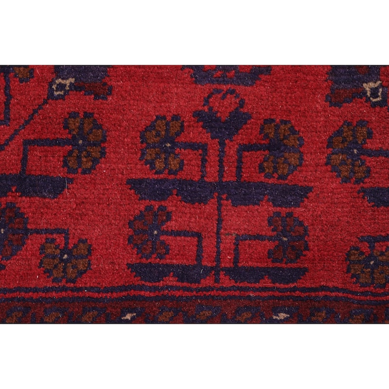 Vintage Biljik Khal Mohammadi Parker Red/Blue Rug - 4'10'' x 6'3''