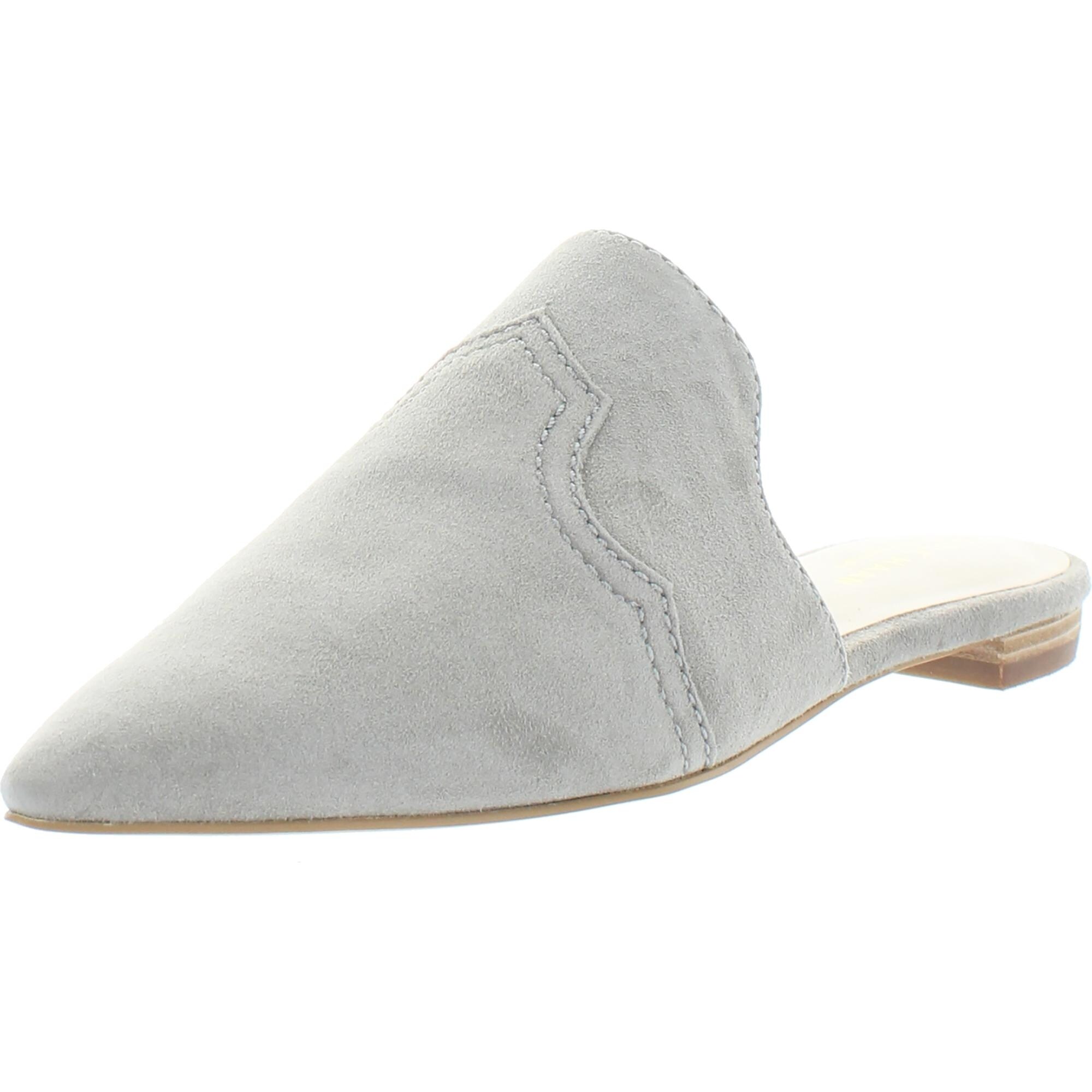 cole haan suede mules