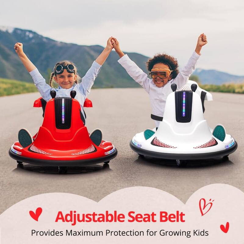 Ride On Bumper Car, Electric Kids Ride On Car with Remote Control