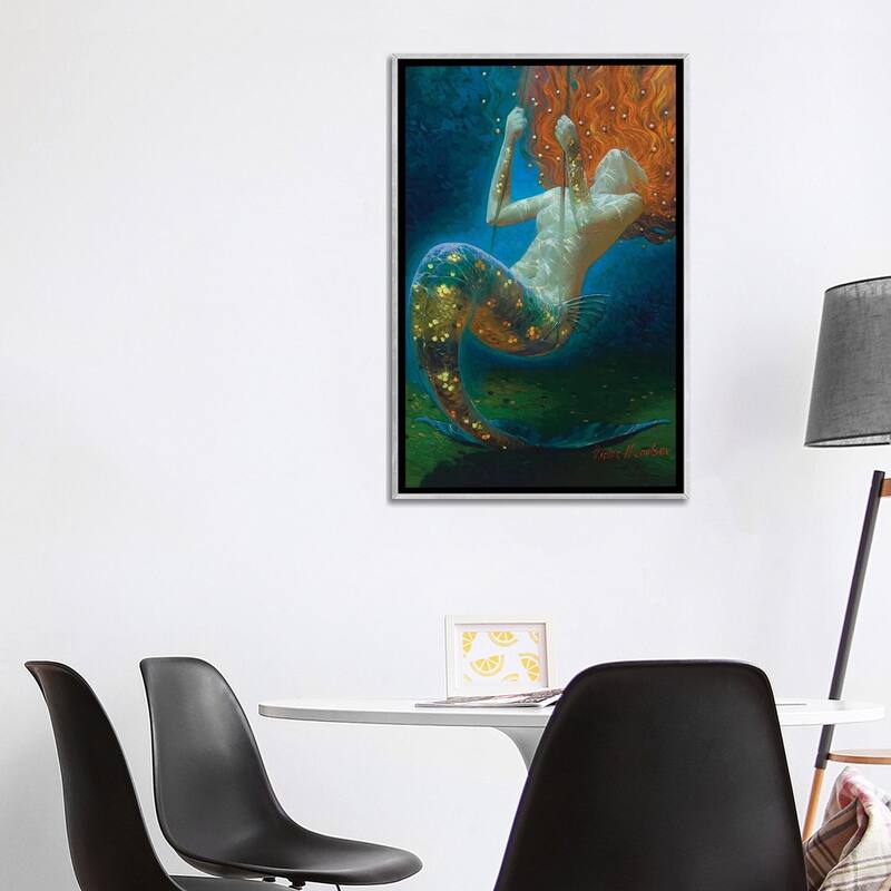 iCanvas "Swing" by Victor Nizovtsev Framed