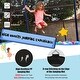 preview thumbnail 12 of 12, 12/14/15/16 Feet Outdoor Recreational Trampoline with Enclosure Net