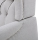 preview thumbnail 27 of 42, Walter Tufted Fabric Wingback Recliner Club Chair by Christopher Knight Home