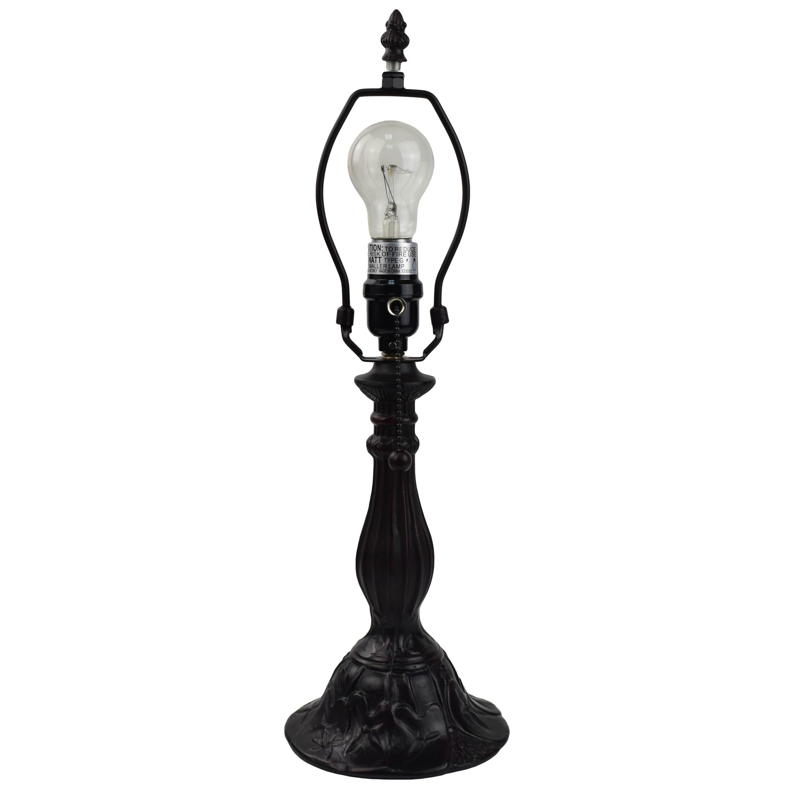 Tiffany Style Table Lamp 19 Tall Stained Glass Floral Hummingbird Decor Bedroom Office Handmade Am1112tl12b Amora Lighting Overstock