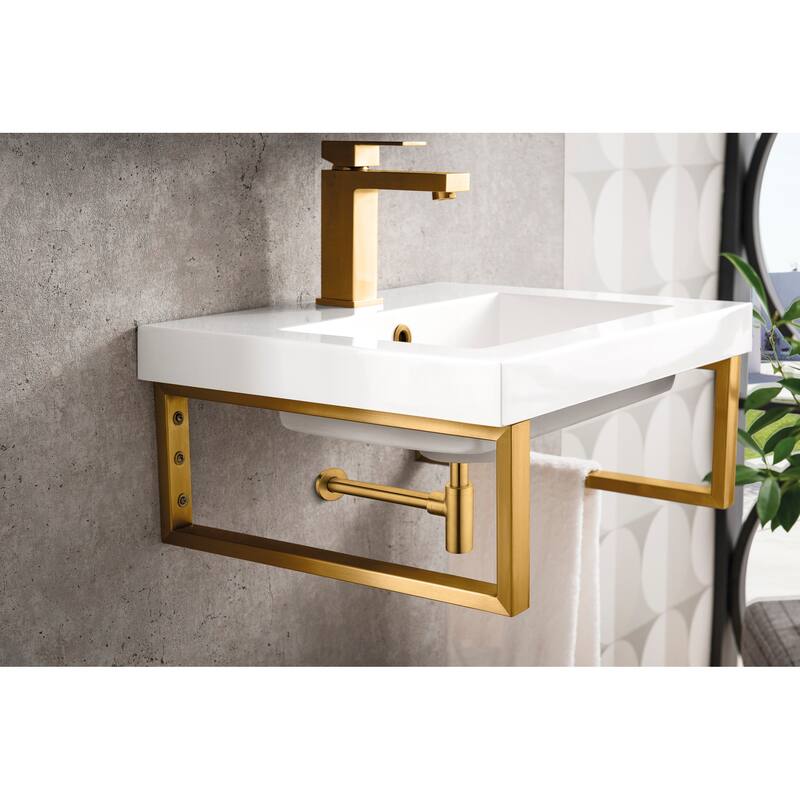 James Martin Vanities 055BK1620WG2 Boston 19-5/8" Rectangular