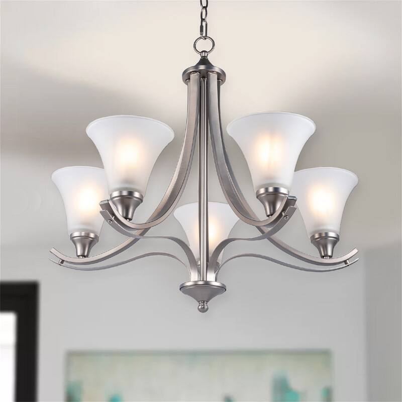 AOOLIVE 5-Light Shaded Classic/Traditional Chandelier