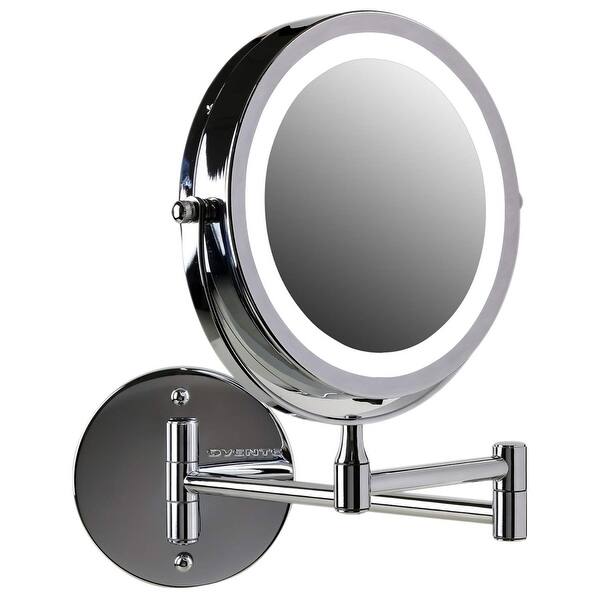 Ovente Wall Mounted Vanity Mirror With Dimmable Lights 7 5 Inches Mlw75 Series