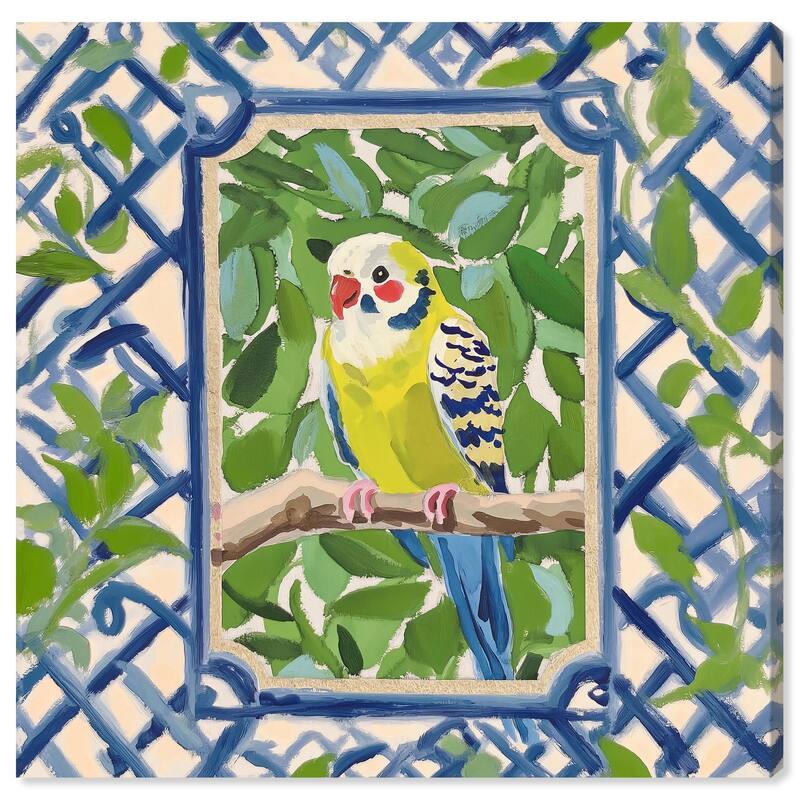 Garden Gate I Canvas by Art Remedy, Gallery Wrapped - 12" x 12"