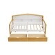 preview thumbnail 5 of 16, Wood House Bed with Two Drawers and Bookcase