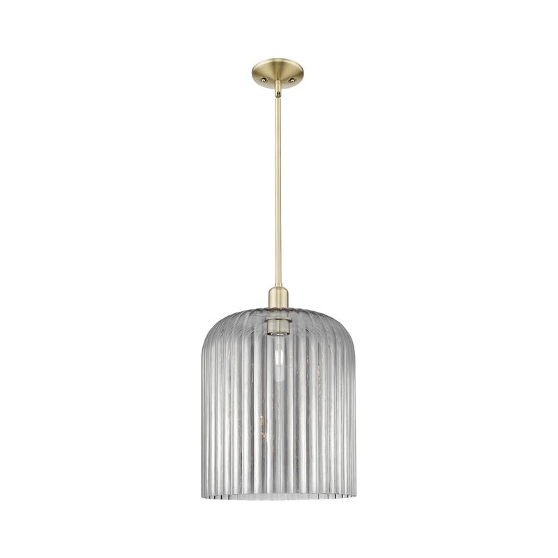 Innovations Lighting Downtown Urban - Bridal Veil - 1 Light 12" Stem Hung Mini Pendant
