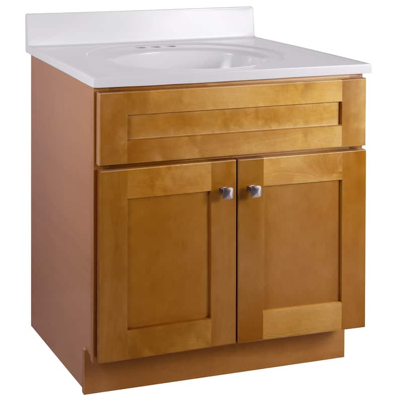 Design House 597971 Brookings 31" Free Standing Single Basin Vanity - Modern Birch - Wood Finish