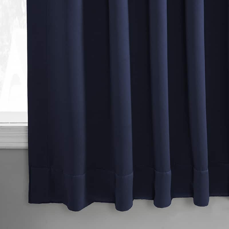 Exclusive Fabrics Room Darkening Curtain Panel Pair 63 inches (2 Panels) - 50 x 63