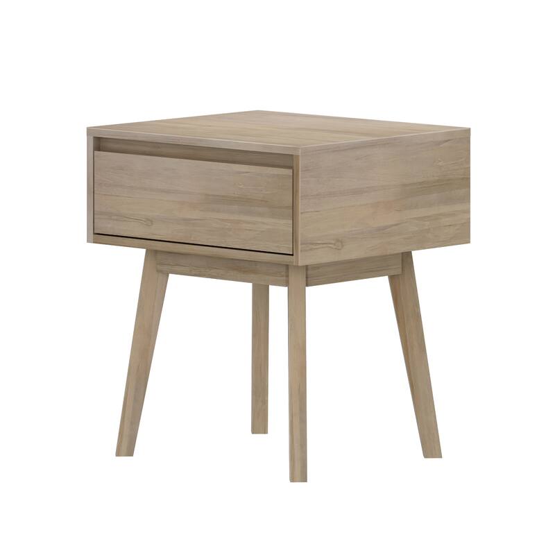 Max and Lily Scandinavian Nightstand with 1 Drawer On Sale Bed Bath