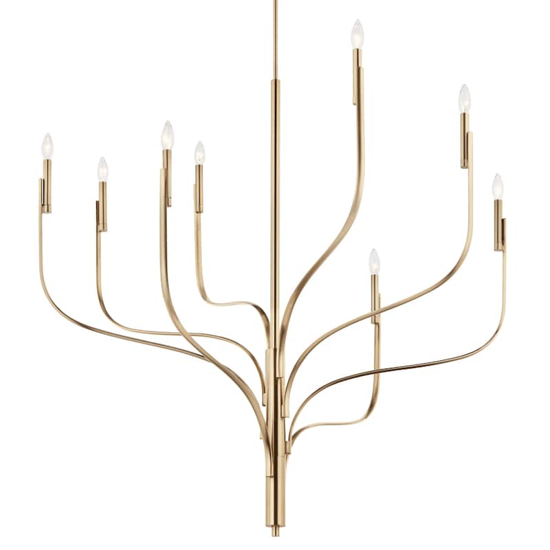 Kichler 52675 Livadia 8 Light 48" Wide Taper Candle Style Chandelier