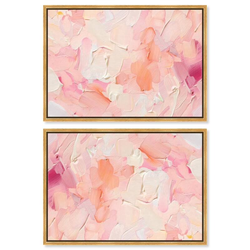 Bouquet Cheetah Canvas by Art Remedy - 30" x 20" - Silver