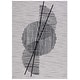 preview thumbnail 25 of 29, SAFAVIEH Odyssey Vandna Mid-Century Modern Rug 4' x 6' - Grey/Black - Rectangle