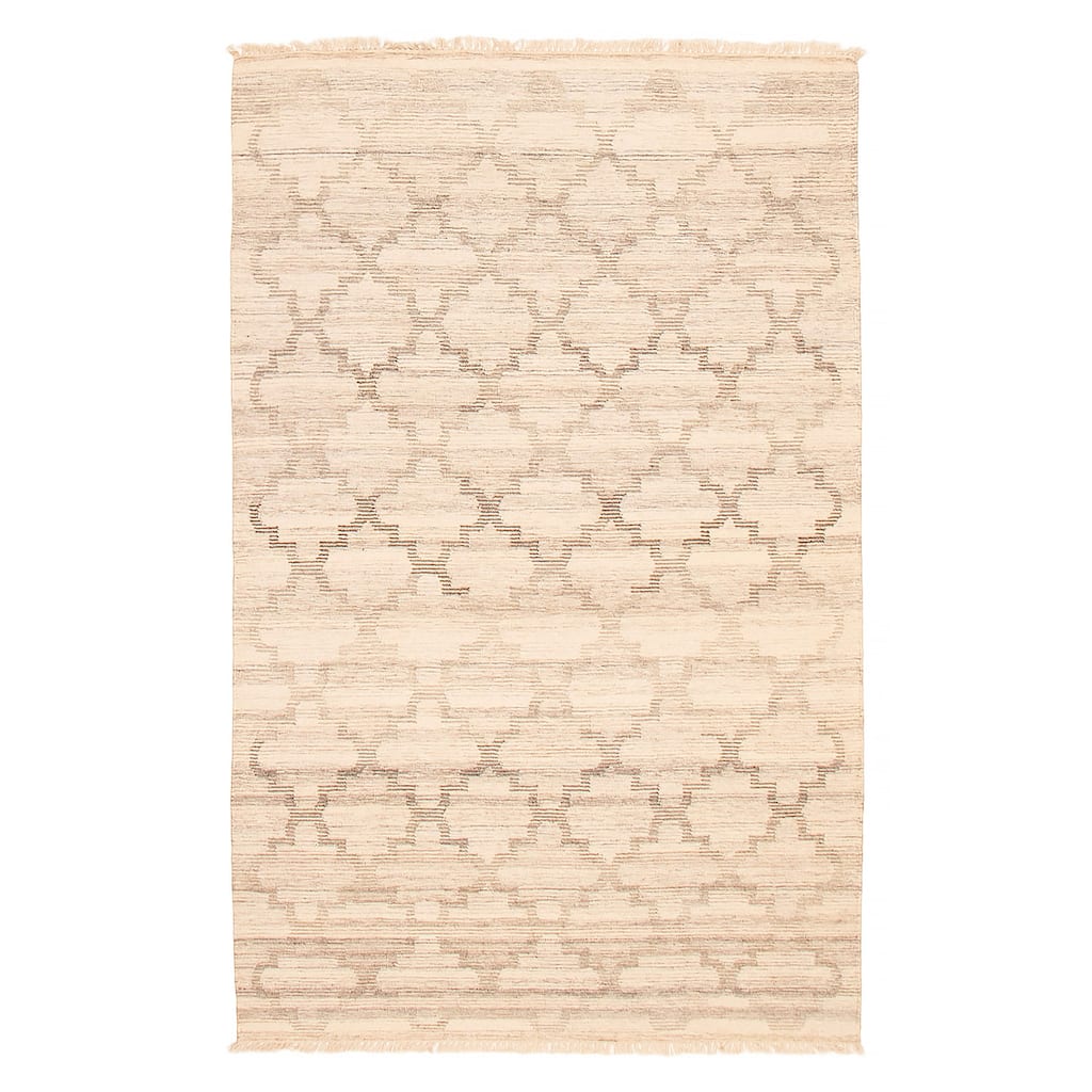 Ankara FW Ivory Kilim 4'10" x 7'10" - 4'10 x 7'10