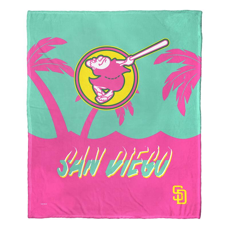 MLB City Connect Silk Touch Throw Blanket