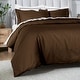 preview thumbnail 94 of 113, Superior Egyptian Cotton 650 Thread Count Solid Duvet Cover Set