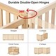 preview thumbnail 10 of 57, Wooden Freestanding Panels Pet Gate