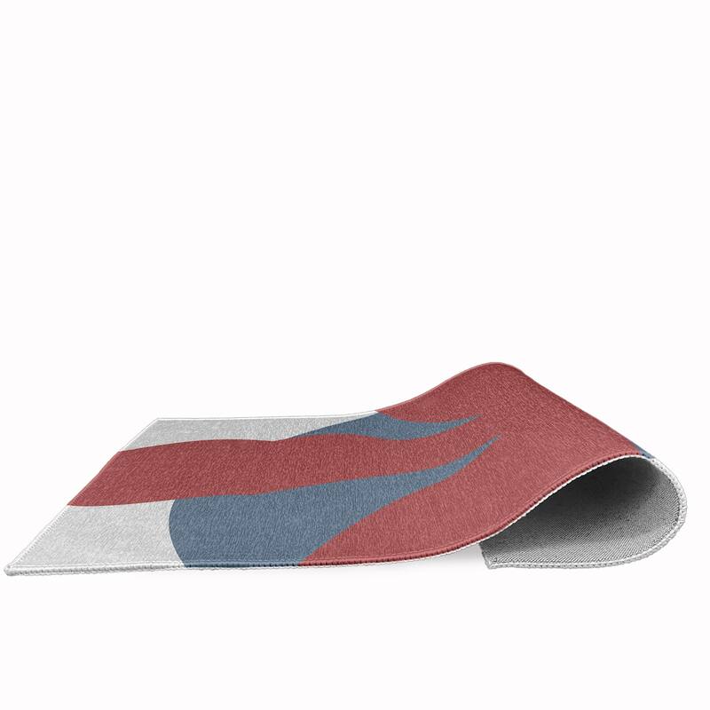 Bold Flower Modern & Contemporary Chenille Area Rug