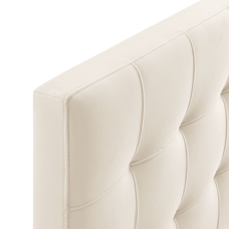 Lily Biscuit Tufted Performance Velvet Headboard