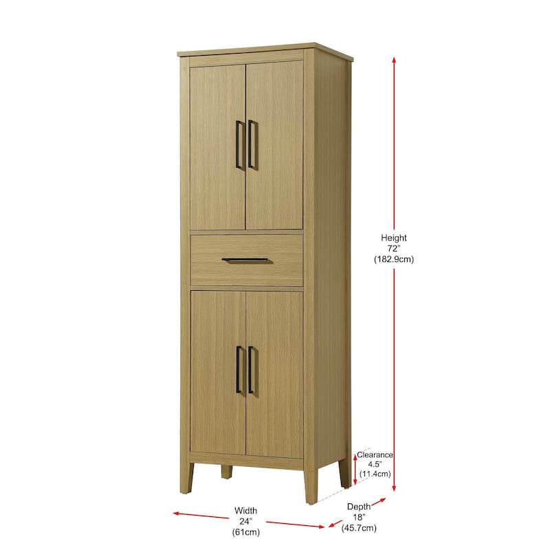 Laura 16-28 Inch Bath Storage Cabinet