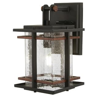 The Great Outdoors San Marcos Single Light 11-1/4" Tall Outdoor Wall
