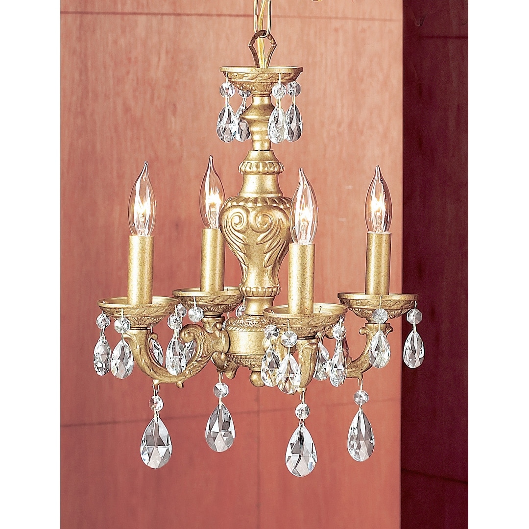 Classic Lighting 8334-OG  16" Crystal Mini-Chandelier from the Gabrielle Collection (Swarovski Strass) - Chandeliers For Bedrooms by Overstock.com