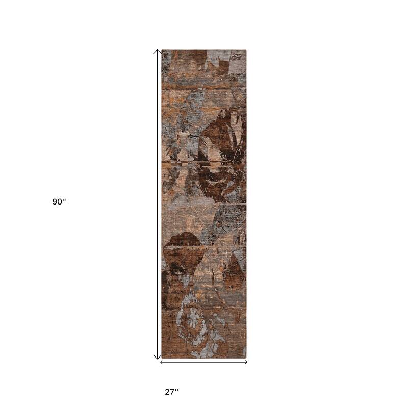 Rane Botanic Elegance Weather Resistant Timeless Fusion Outdoor Rug