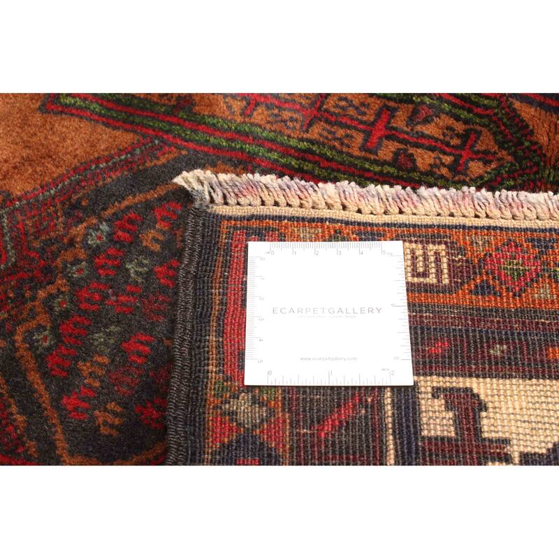 ECARPETGALLERY Hand-knotted Teimani Brown Wool Rug - 2'6 x 4'11