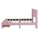 preview thumbnail 28 of 50, Beige Full Velvet Upholstered Bed with Large Storage Drawer - Stylish & Spacious